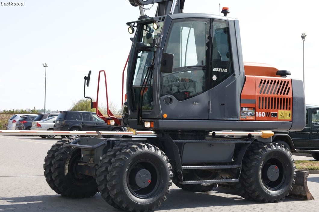 2016 Atlas 160W Wheel Excavator