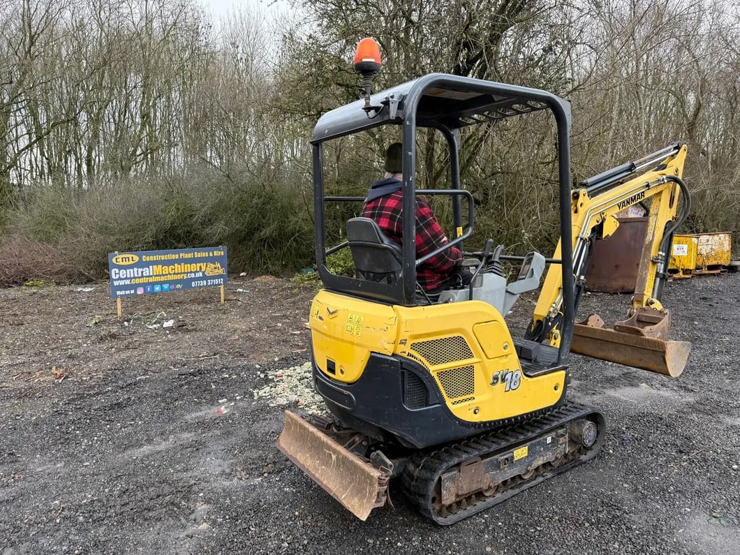 2019 Yanmar SV18 Mini Excavator