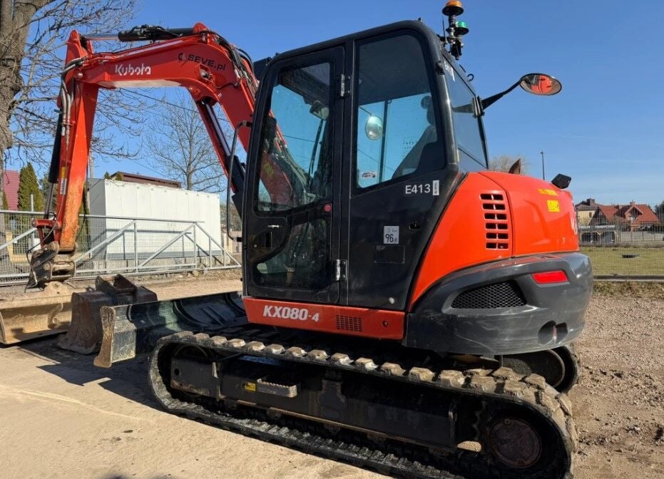 2022 Kubota KX080-4ALFA 2 Crawler Excavator