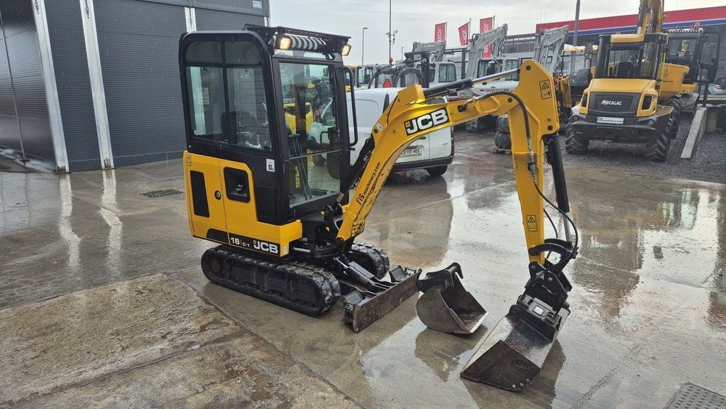 2021 JCB 16C-1 Mini Excavator