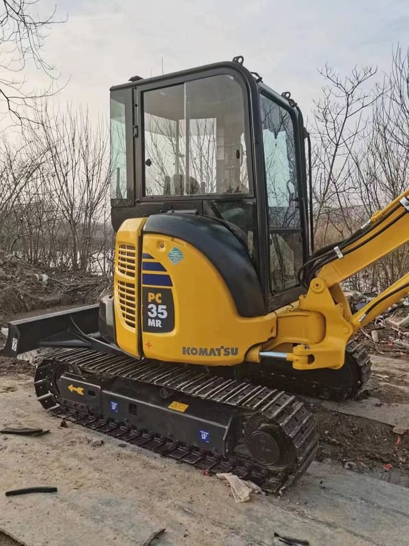 2022 Komatsu PC35MR Mini Excavator