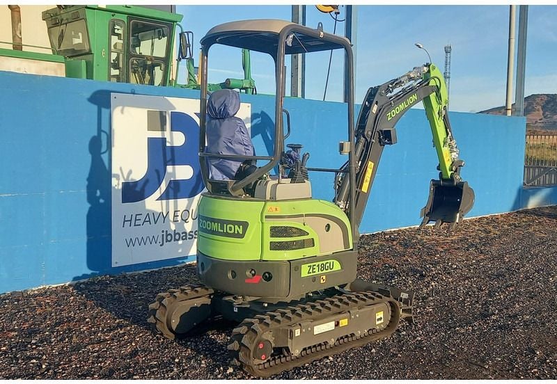 2025 Zoomlion ZE18GU Mini Excavator