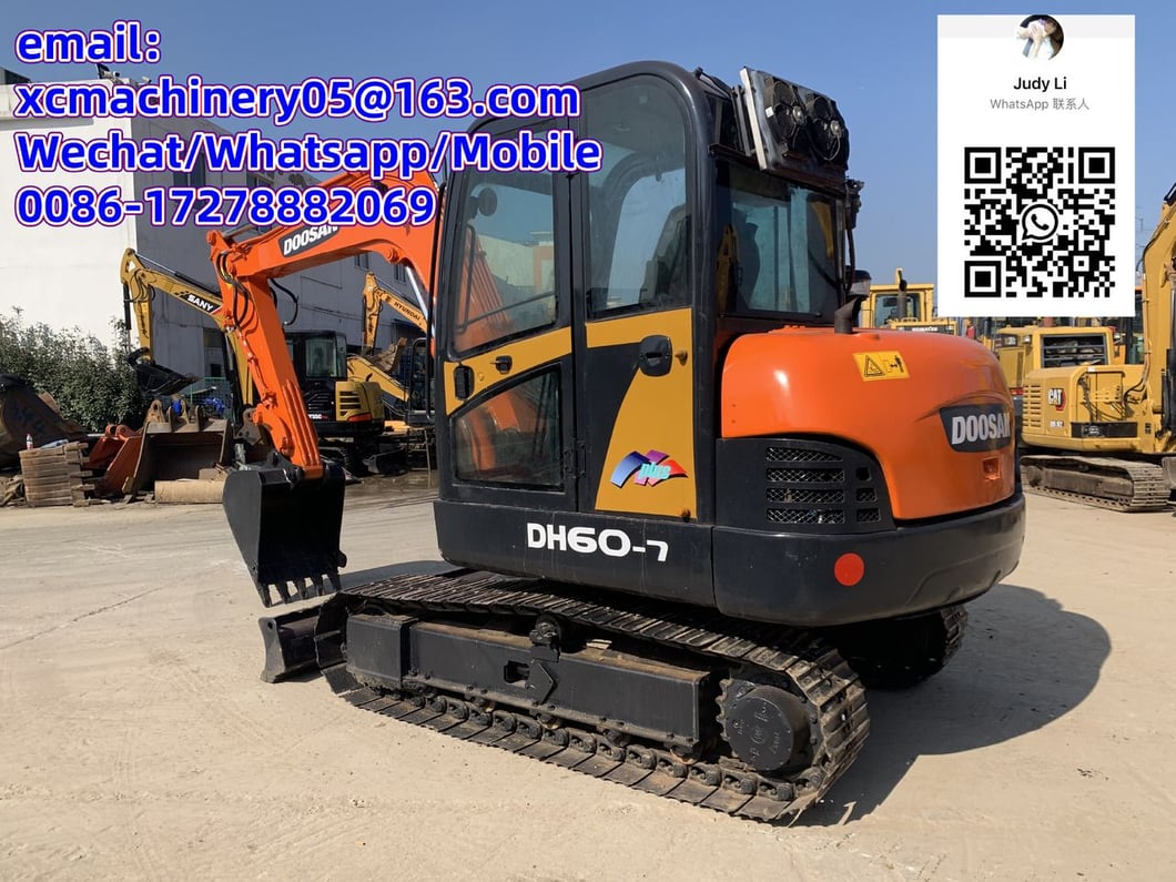 2020 Doosan DX60-7 Mini Excavator