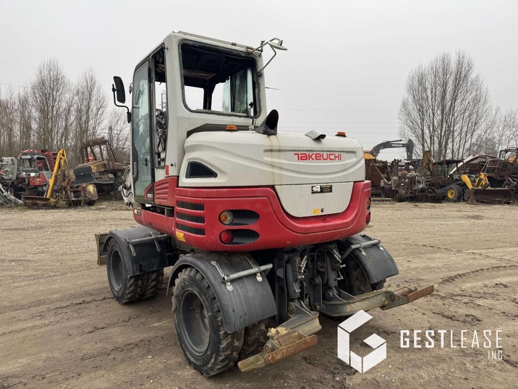 2018 Takeuchi TB295W Wheel Excavator