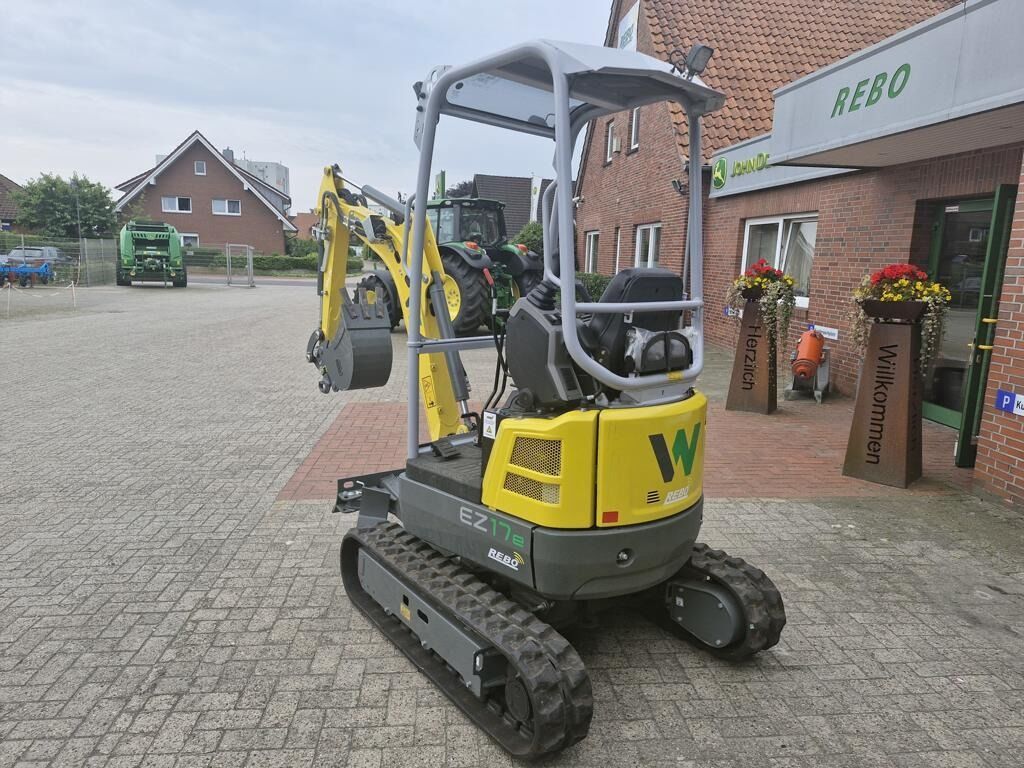 2022 Wacker Neuson EZ17E Mini Excavator