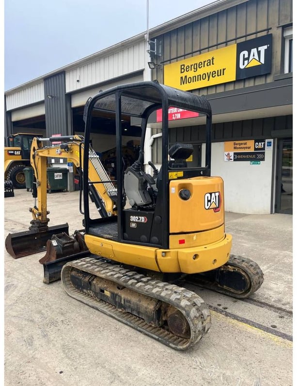 2021 Caterpillar 302.7DCR Crawler Excavator