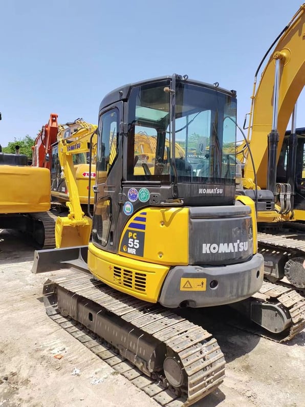 2018 Komatsu PC-55MR Mini Excavator