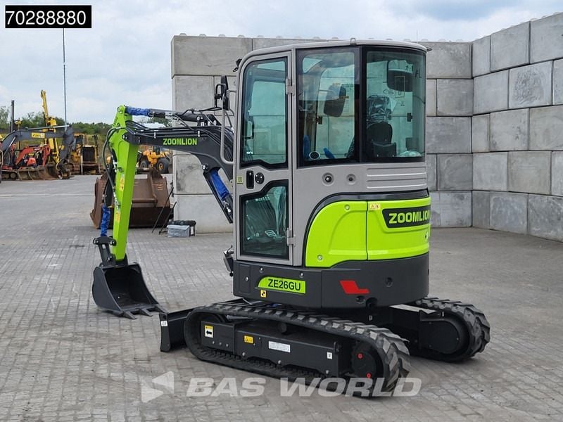 2024 Zoomlion ZE26GU Mini Excavator