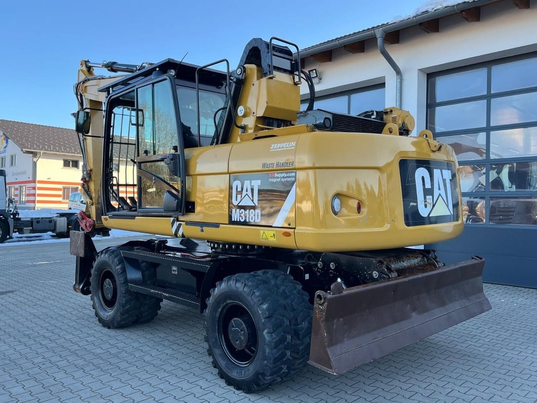 2013 Caterpillar M318D Wheel Excavator
