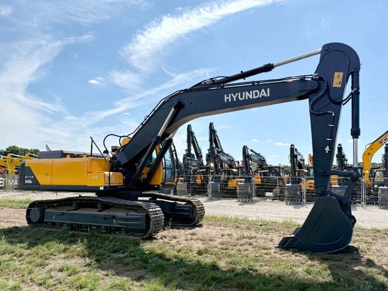2025 Hyundai R340L SMART Crawler Excavator
