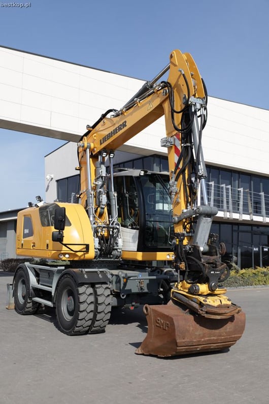 2017 Liebherr A914 LITRONIC Wheel Excavator