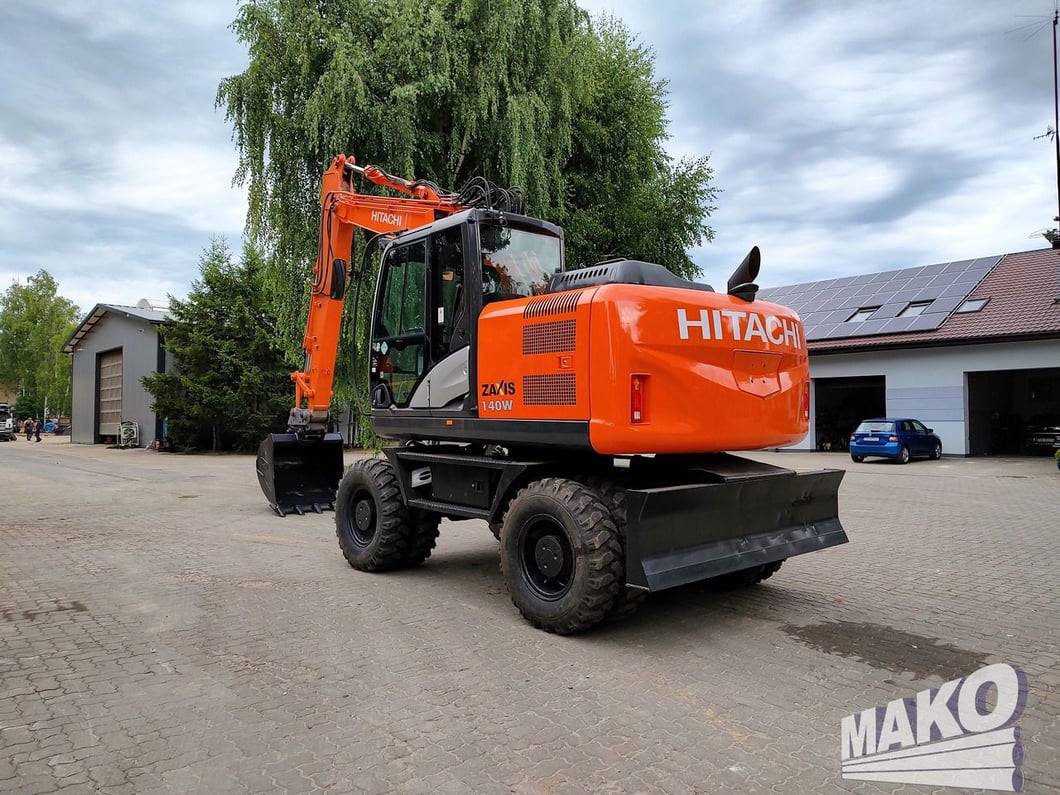 2016 Hitachi ZX140W-5 Wheel Excavator