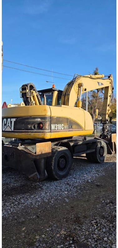 2006 Caterpillar M318CMH Wheel Excavator
