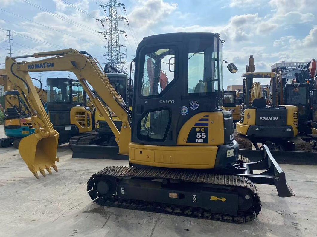 2022 Komatsu PC-55MR Mini Excavator