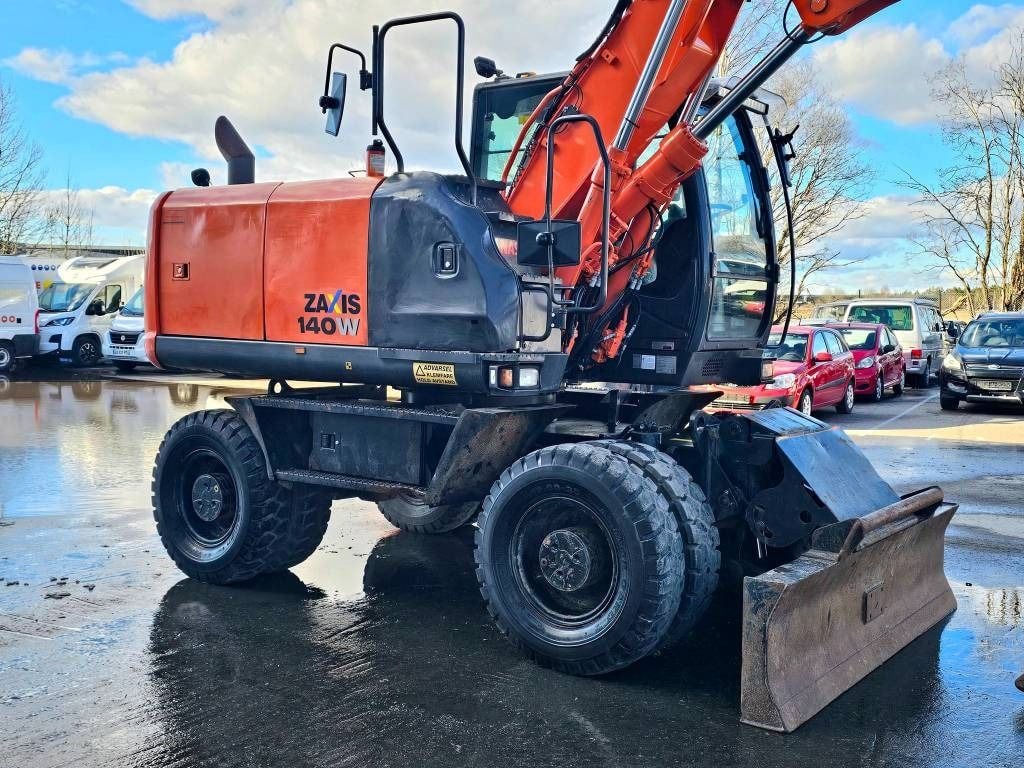 2015 Hitachi ZX140W-5 Wheel Excavator