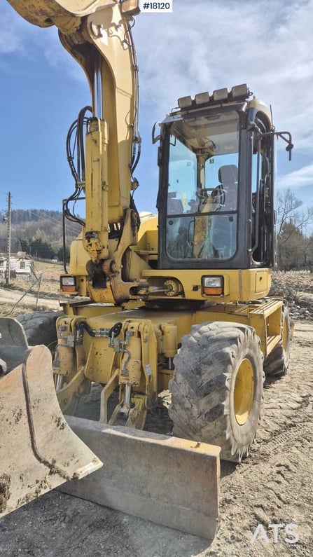 2013 Komatsu PW118 MR-8 Wheel Excavator