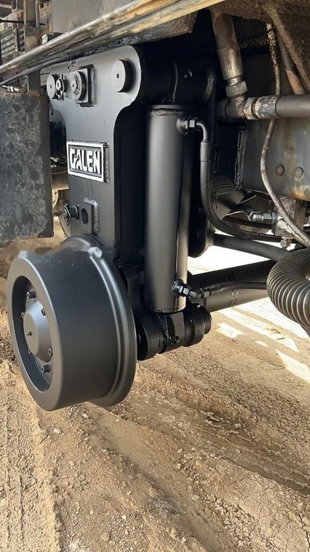 2022 Galen RAIL MOVER Wheel Excavator