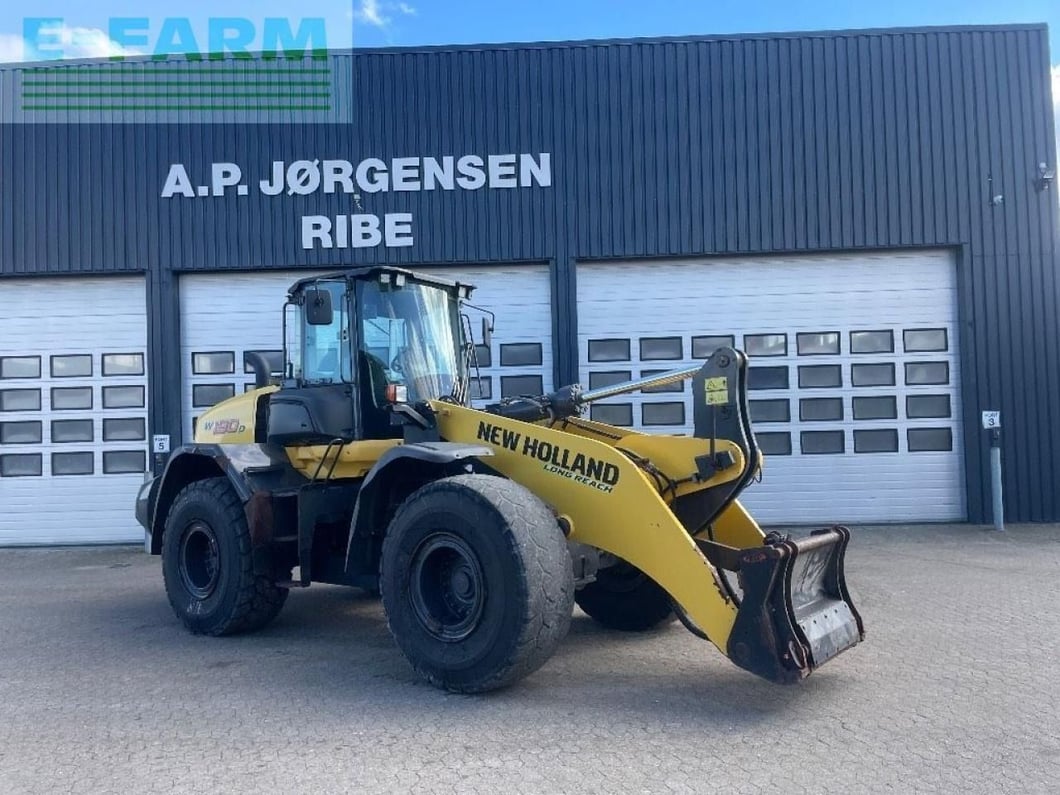 2018 New Holland W190D LONG REACH Mini Excavator