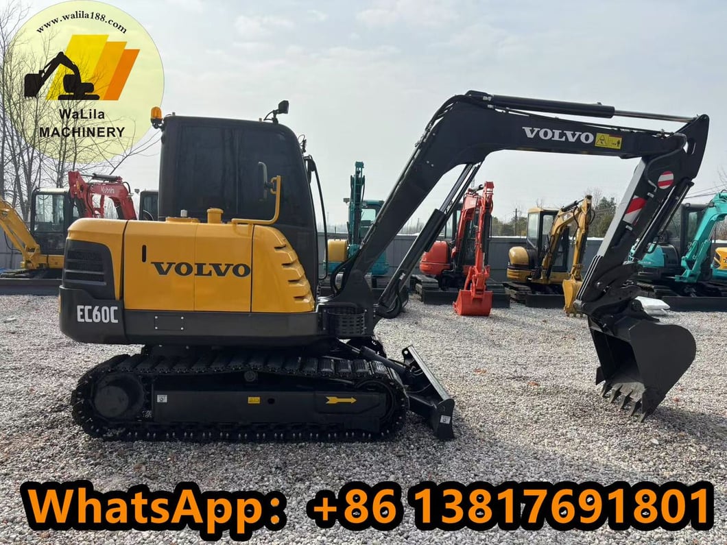 2023 Volvo EC60 Mini Excavator