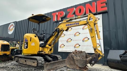2019 Komatsu PC26MR-3 Mini Excavator