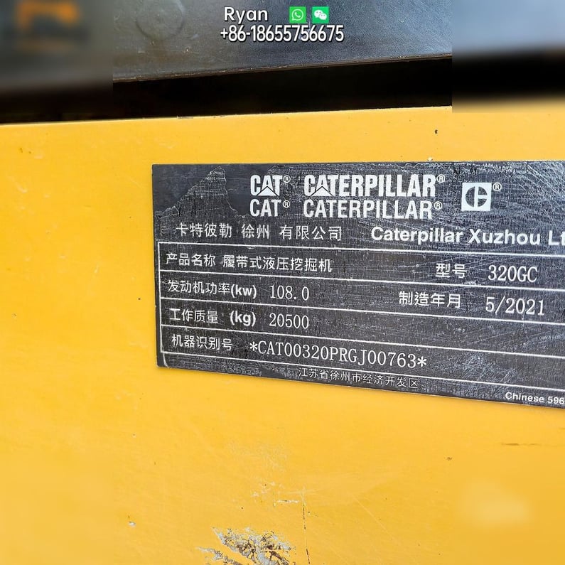 2021 Caterpillar 320GC Crawler Excavator