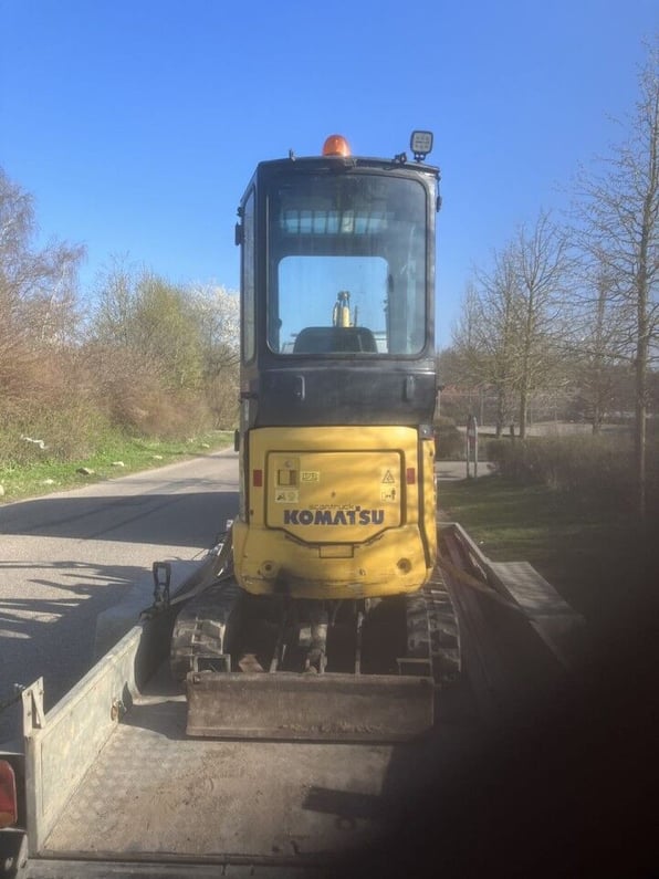 2019 Komatsu PC16R-3HS Mini Excavator