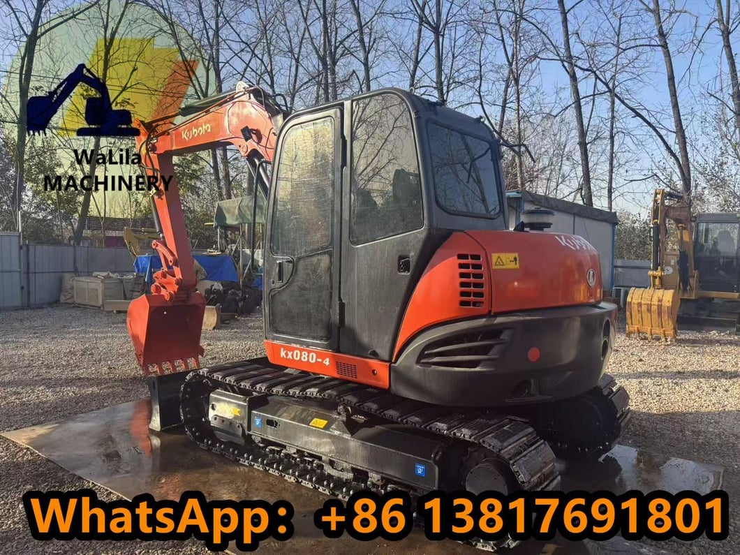 2023 Kubota KX080-4 Mini Excavator