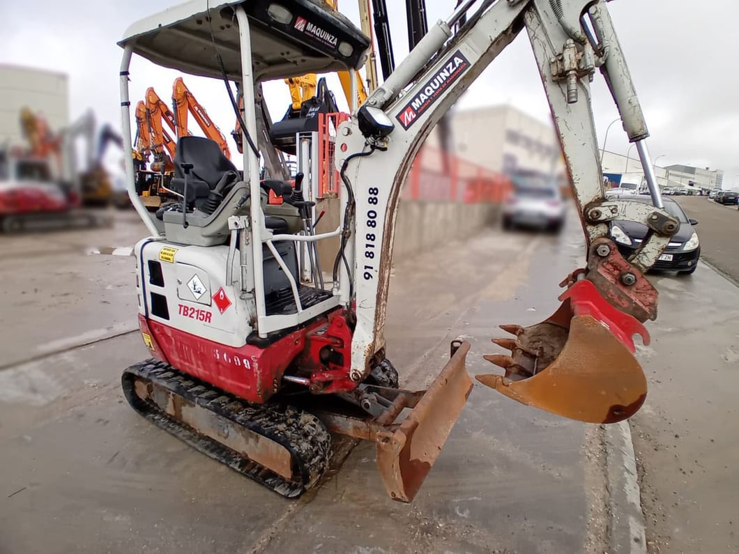 2019 Takeuchi TB215R Mini Excavator