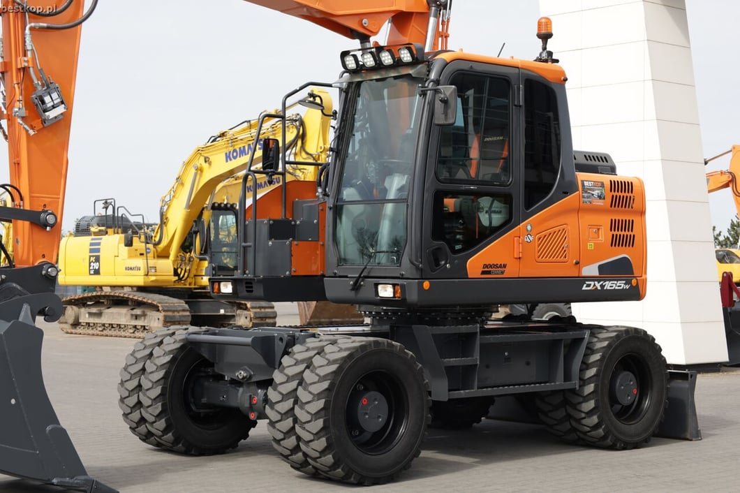2020 Doosan DX165W-5 Wheel Excavator