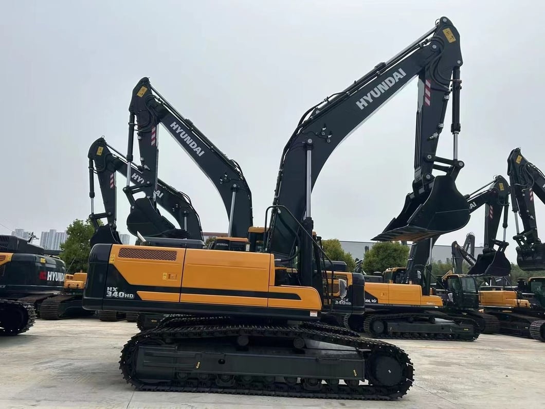 2026 Hyundai HX340HD Crawler Excavator