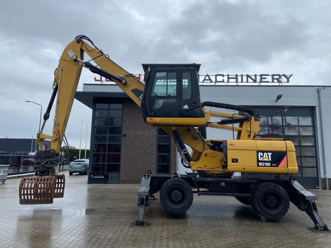 2010 Caterpillar M318D MH Demolition Excavator