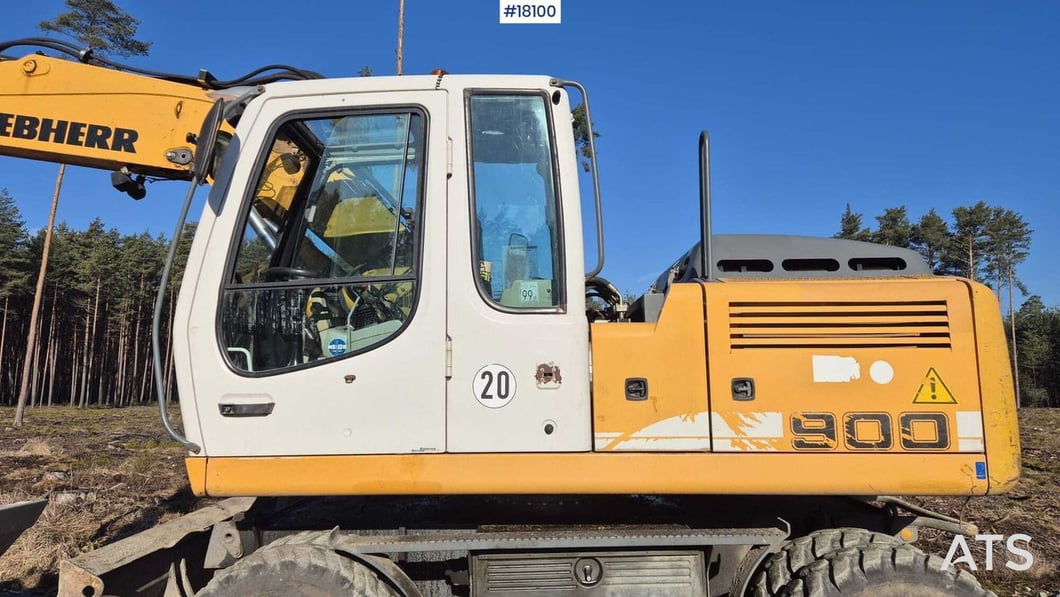 2007 Liebherr A900C Wheel Excavator