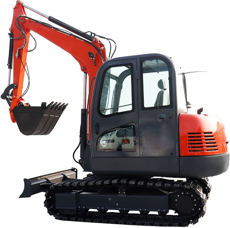 Mini Excavator 6T 6000KG Crawler Excavator With Yanmar Engine 37.4KW (2025)