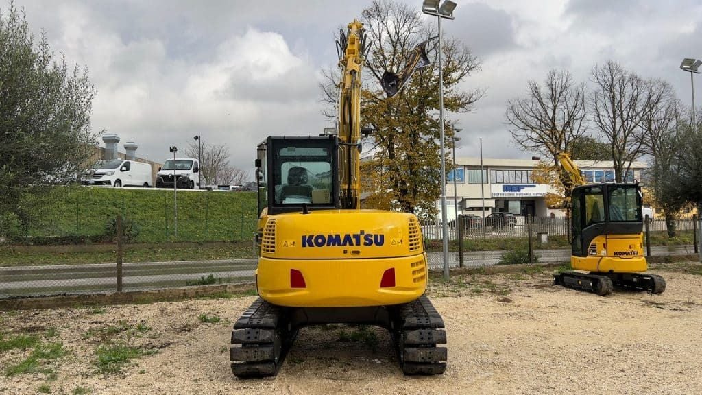 2022 Komatsu PC80MR-5 Mini Excavator