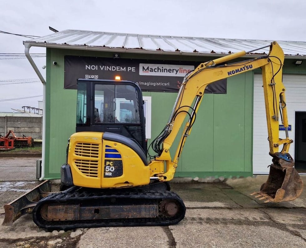 2016 Komatsu PC50MR-2 Mini Excavator