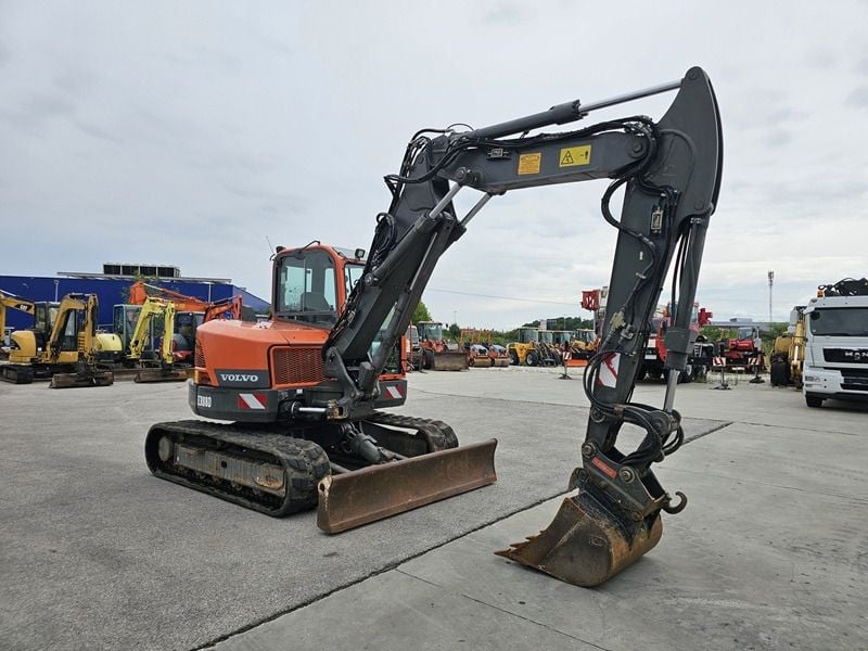 2017 Volvo ECR88D Mini Excavator