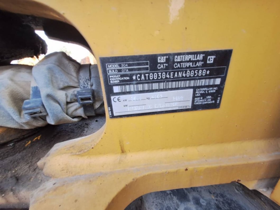 2022 Caterpillar 304 Crawler Excavator
