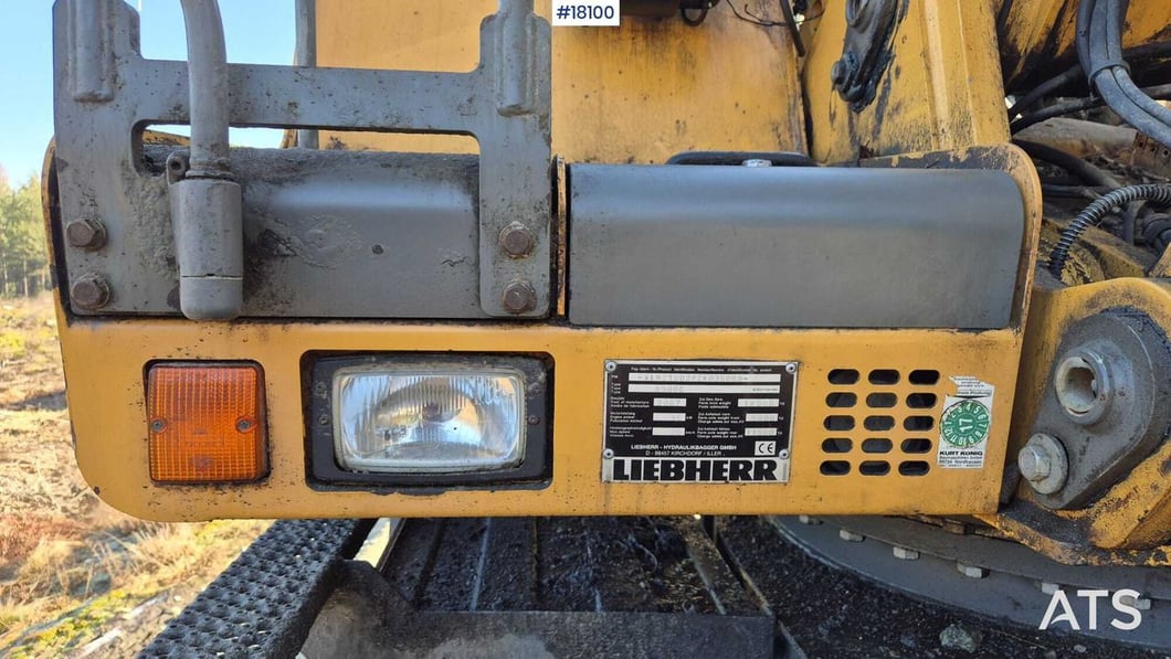 2007 Liebherr A900C Wheel Excavator