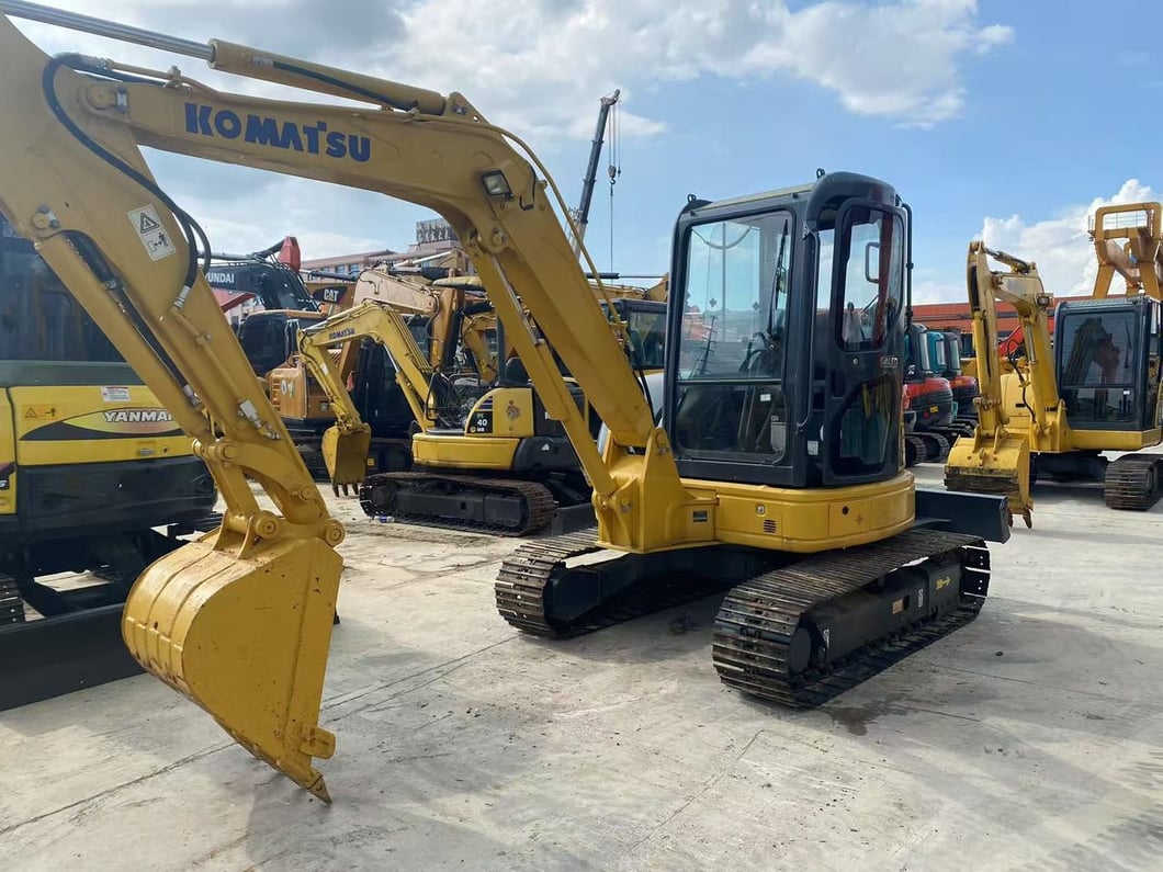 2022 Komatsu PC-55MR Mini Excavator