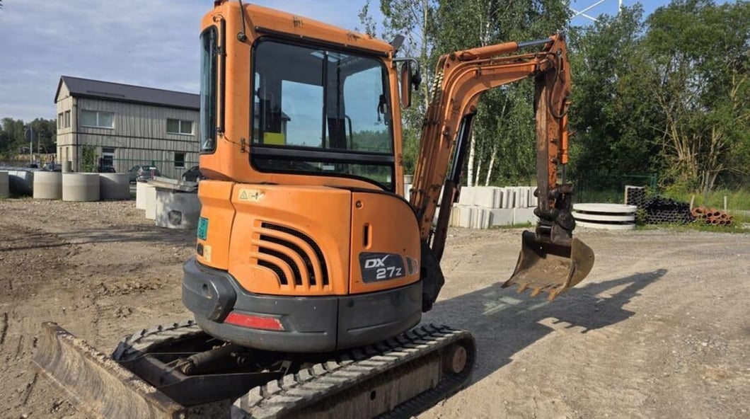 2008 Doosan DX25Z Mini Excavator