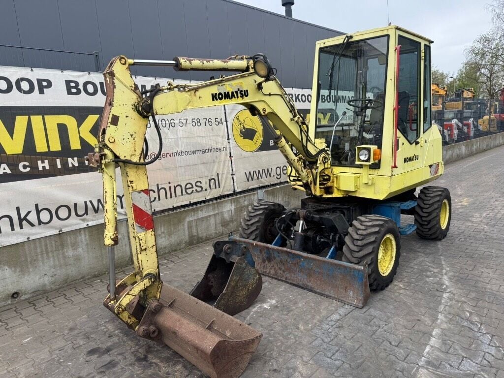 1992 Komatsu PC30 Wheel Excavator
