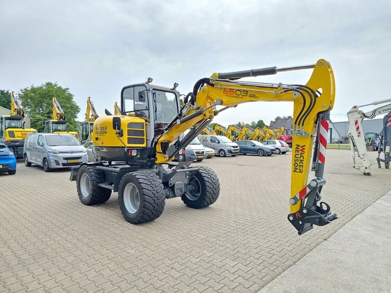 2015 Wacker Neuson 6503-2 Wheel Excavator