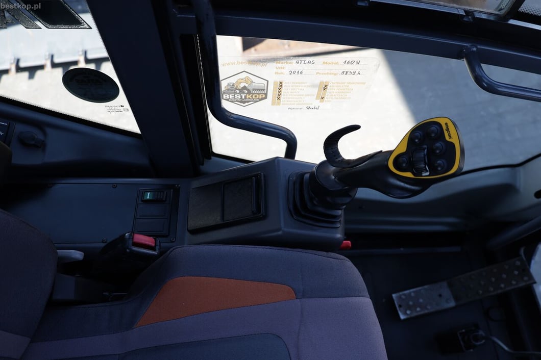 2016 Atlas 160W Wheel Excavator