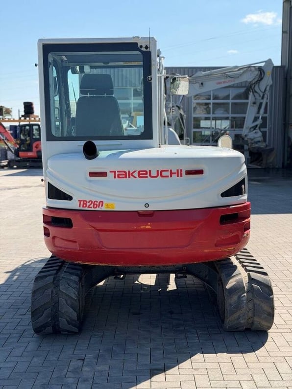2017 Takeuchi TB260 Mini Excavator
