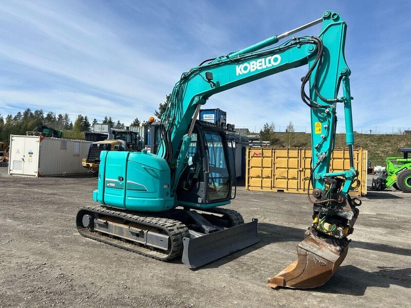 2018 Kobelco SK75SR-3E Mini Excavator