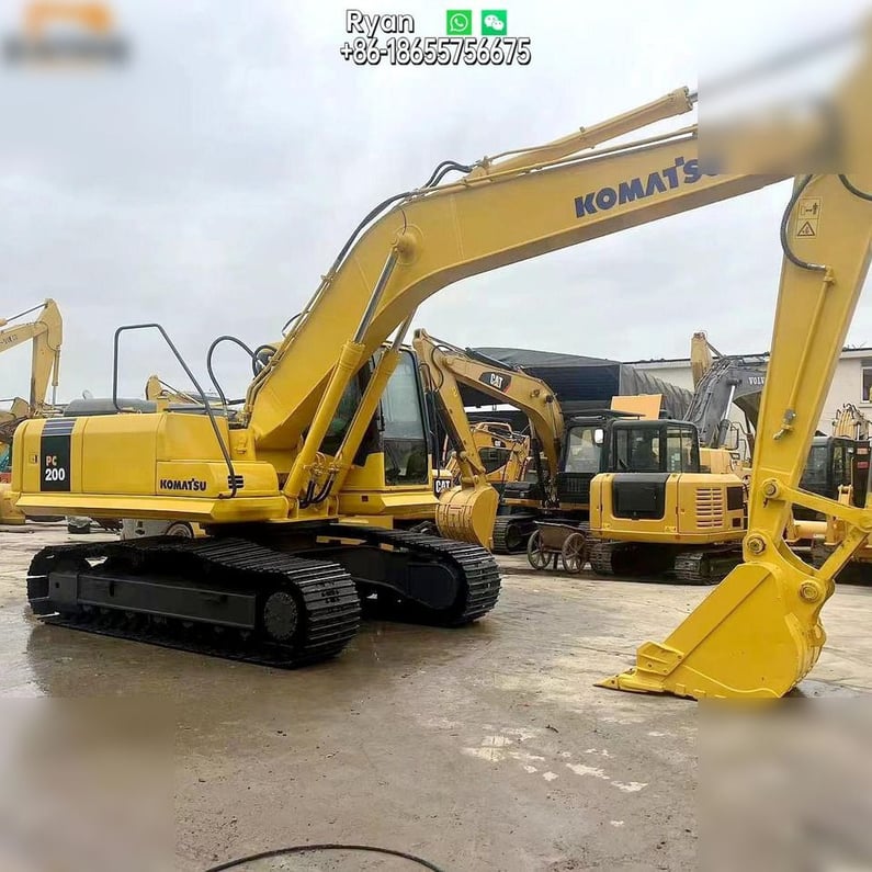 2007 Komatsu PC200-7 Crawler Excavator