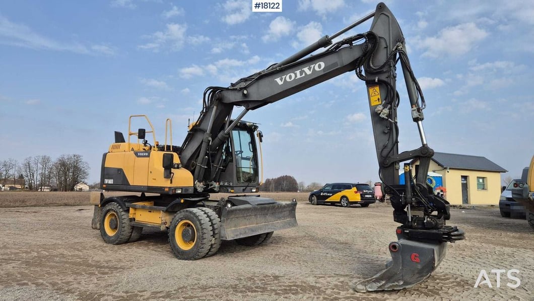 2014 Volvo EW160D Wheel Excavator