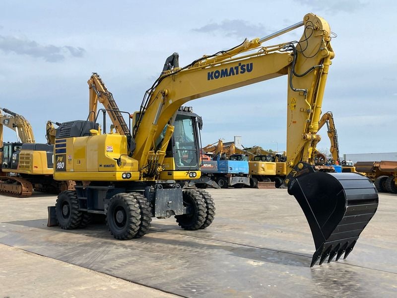 2019 Komatsu PW180-11 Wheel Excavator