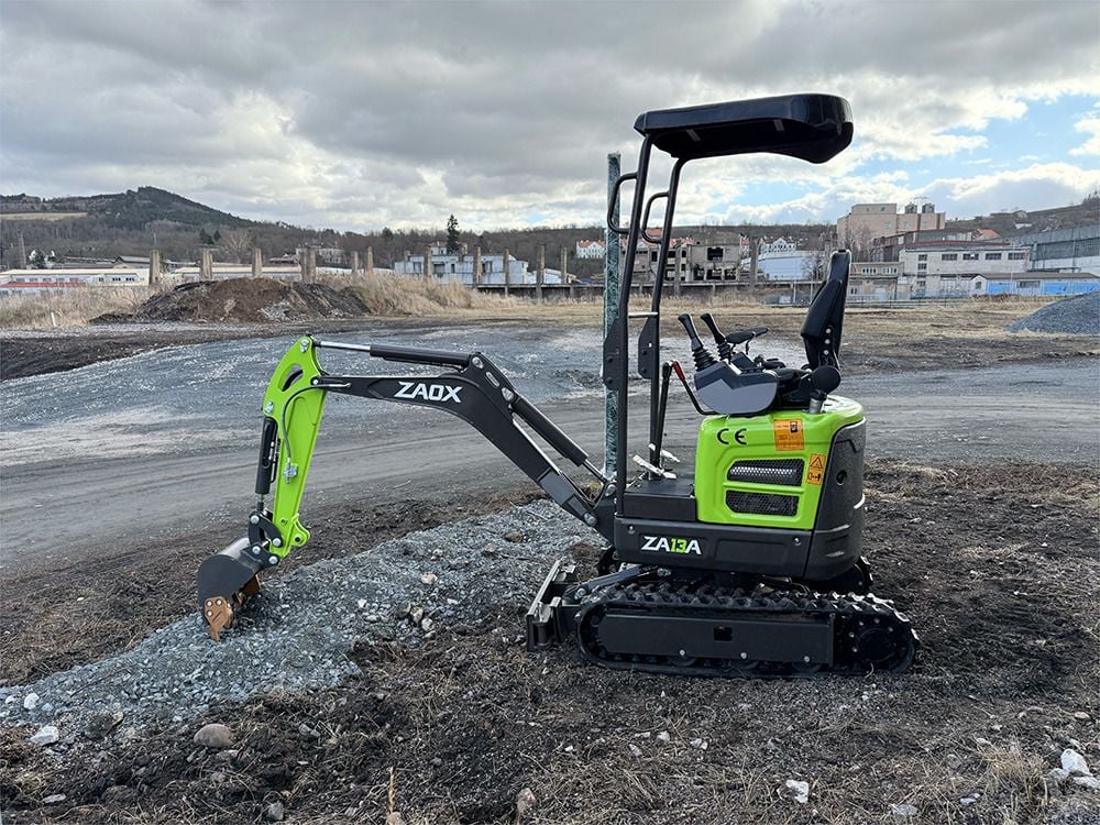 2025 Zaox ZA13A Mini Excavator