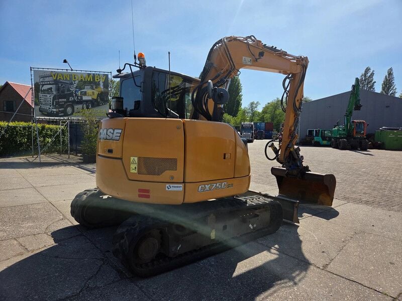 2017 CASE CX75C SR Mini Excavator